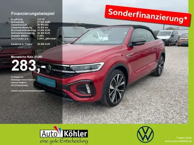 Gebraucht VW T-Roc Cabriolet R-line 150 PS (110 kW) 2025 Kings red metallic Cabrio