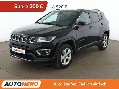 Begagnad Jeep Compass Limited 170 HK (125 kW) 2020 Svart SUV