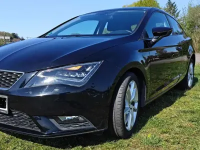 Gebraucht Seat Leon SC 110 PS (80 kW) 2014 Schwarz Kleinwagen
