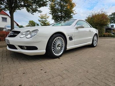 Usata Mercedes SL55 AMG AMG 500 CV (367 kW) 2004 Bianco Cabrio