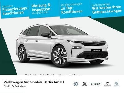 Neu Skoda Enyaq iV SportLine 210 kW (286 PS) 2025 Moonweiß perleffekt SUV