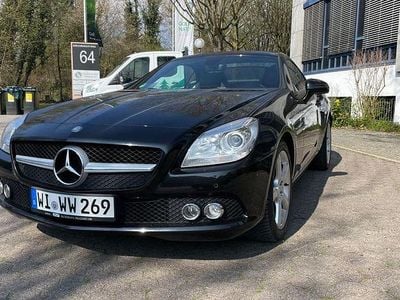 Gebraucht Mercedes SLK200 184 PS (135 kW) 2013 Schwarz Cabrio