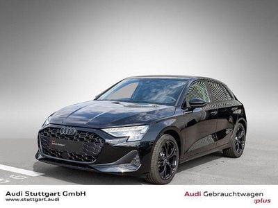 Mythosschwarz metallic Gebraucht 2025 Audi A3 Advanced Plus Limousine | 34.888 € (Guter Preis)