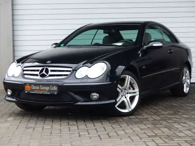 Gebraucht Mercedes CLK320 AMG 224 PS (164 kW) 2009 Obsidianschwarz  metalliclack Coupé