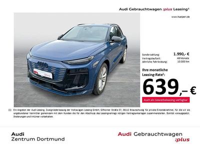 Gebraucht Audi Q6 e-tron S-Line 284 kW (387 PS) 2025 Ascariblau metallic SUV