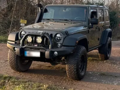 Gebraucht Jeep Wrangler Rubicon 200 PS (147 kW) 2015 Grün SUV