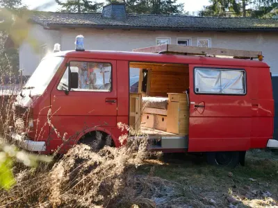 Gebraucht VW LT 75 PS (55 kW) 1989 Rot Van