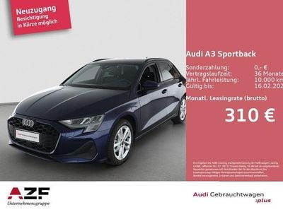 Blau Gebraucht 2025 Audi A3 Ambiente Limousine | 32.790 € (Superpreis)