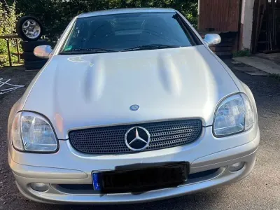 Gebraucht Mercedes SLK230 197 PS (144 kW) 2001 Silber Cabrio