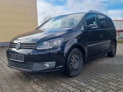 Gebraucht VW Touran Highline 140 PS (102 kW) 2011 Schwarz Van / Kleinbus