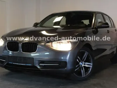 Gebraucht BMW 116 Sport Line 136 PS (100 kW) 2015 Grau Kleinwagen