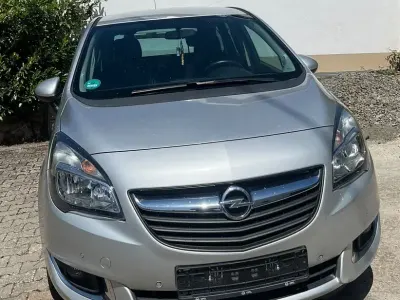 Gebraucht Opel Meriva drive 120 PS (88 kW) 2016 Silber Van / Kleinbus