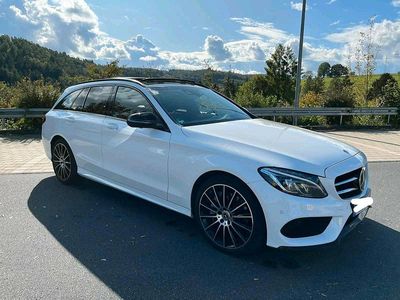 Usata Mercedes C250 204 CV (150 kW) 2017 Bianco Station wagon