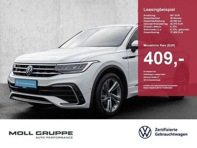 Usata VW Tiguan R-line 150 CV (110 kW) 2023 Bianco SUV