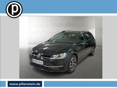 Gebraucht VW Golf VII Comfortline 110 PS (80 kW) 2018 Schwarz Kombi