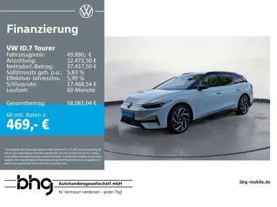 Gebraucht VW ID.7 Active 210 kW (286 PS) 2025 Weiß Kombi