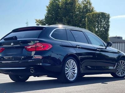 Brugt BMW 520 Luxury Line 190 HK (139 kW) 2018 Sort Stationcar