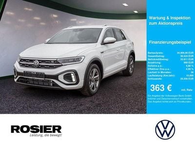 Neu VW T-Roc R-line 150 PS (110 kW) 2025 Weiß SUV