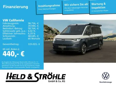 Neu VW California California 177 PS (130 kW) 2026 Weiß Van