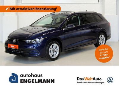 Gebraucht VW Golf VII Life 150 PS (110 kW) 2021 Blau Kleinwagen