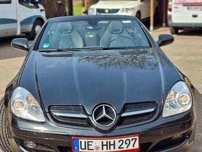 Usata Mercedes SLK200 184 CV (135 kW) 2009 Nero Cabrio