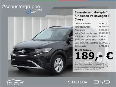 Gebraucht VW T-Cross R 95 PS (69 kW) 2025 Schwarz SUV
