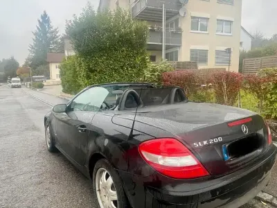 Gebraucht Mercedes SLK200 163 PS (119 kW) 2006 Schwarz Cabrio