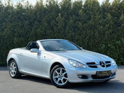 Gebraucht Mercedes SLK200 163 PS (119 kW) 2008 Silber Cabrio