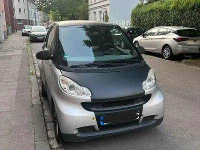 Używany Smart ForTwo Coupé 61 KM (44 kW) 2009 Srebrny Coupe