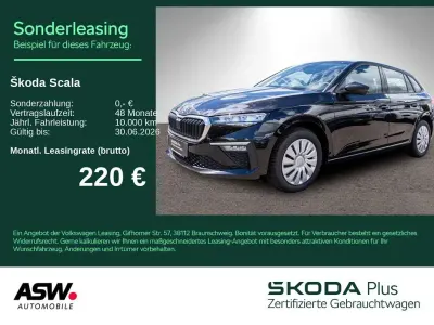 Gebraucht Skoda Scala Essence 116 PS (85 kW) 2025 Schwarzmagic perleffekt Kleinwagen