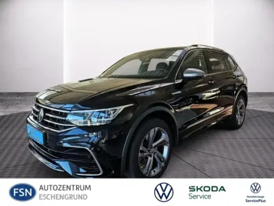 Gebraucht VW Tiguan Allspace R-line 200 PS (147 kW) 2024 Deep black perleffekt (metallic) SUV