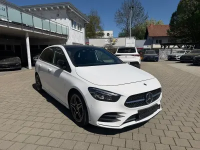 Brugt Mercedes B200 AMG 163 HK (119 kW) 2019 Hvid MPV