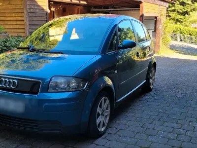 Brugt Audi A2 75 HK (55 kW) 2000 Blå Hatchback