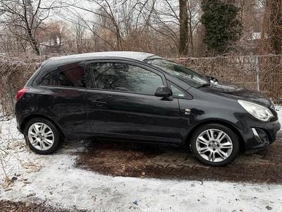 Gebraucht Opel Corsa Selection 87 PS (63 kW) 2012 Schwarz Kleinwagen