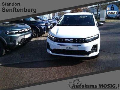 Neu Dacia Sandero Essentiel 67 PS (49 kW) 2026 Weiß Limousine