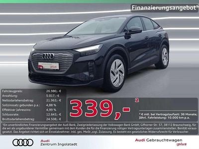 Schwarz Gebraucht 2023 Audi Q4 Sportback e-tron Comfort SUV | 26.980 € (Fairer Preis)