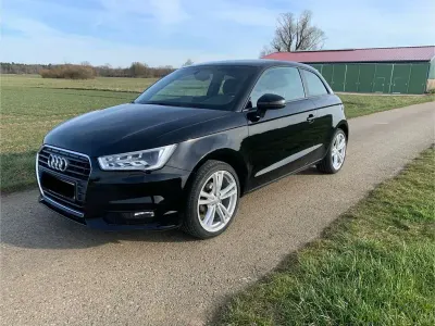 Brugt Audi A1 Design 90 HK (66 kW) 2015 Sort Hatchback