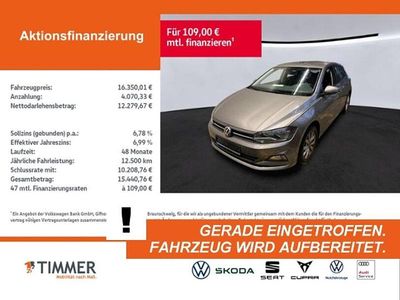 Gebraucht VW Polo Highline 95 PS (69 kW) 2021 Grau Kleinwagen