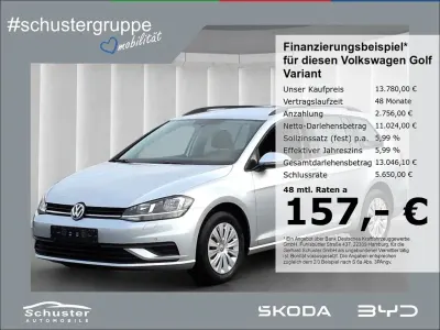 Gebraucht VW Golf VII 116 PS (85 kW) 2020 Silber Kombi