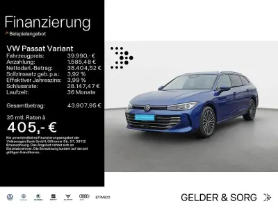 Używany VW Passat Elegance 193 KM (141 kW) 2024 Niebieski Kombi