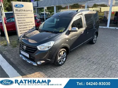Gebraucht Dacia Dokker Stepway 116 PS (85 kW) 2017 Grau "comete" Van / Kleinbus