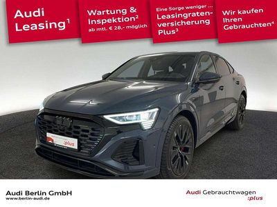 Gebraucht Audi Q8 e-tron S-Line 300 kW (408 PS) 2024 Plasmablau metallic SUV
