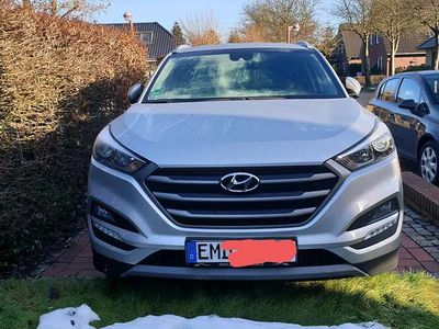 Gebraucht Hyundai Tucson Turbo 177 PS (130 kW) 2017 Silber SUV