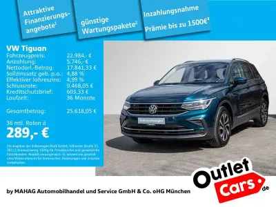 Używany VW Tiguan Active 150 KM (110 kW) 2023 Niebieski SUV