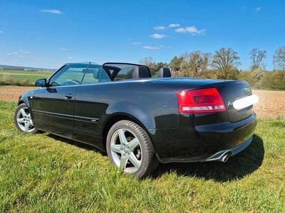 Usata Audi Cabriolet S-Line 163 CV (119 kW) 2008 Nero Cabrio