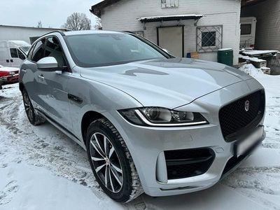 Silber Gebraucht 2019 Jaguar F-Pace SUV | 19.500 €