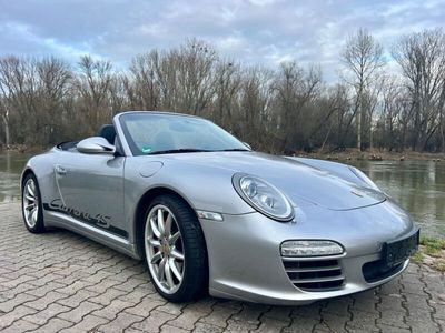 gebraucht Porsche 997 4S Cabrio 6-Gang Dt.Fahrzg. Vollleder Excl.