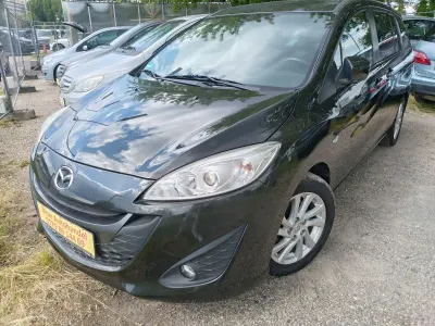 Gebraucht Mazda 5 Edition 116 PS (85 kW) 2013 Schwarz Van / Kleinbus