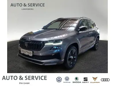 Gebraucht Skoda Karoq SportLine 150 PS (110 kW) 2024 Grau SUV