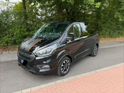 Gebraucht Ford Transit Custom Sport 185 PS (136 kW) 2021 Schwarz Van / Kleinbus